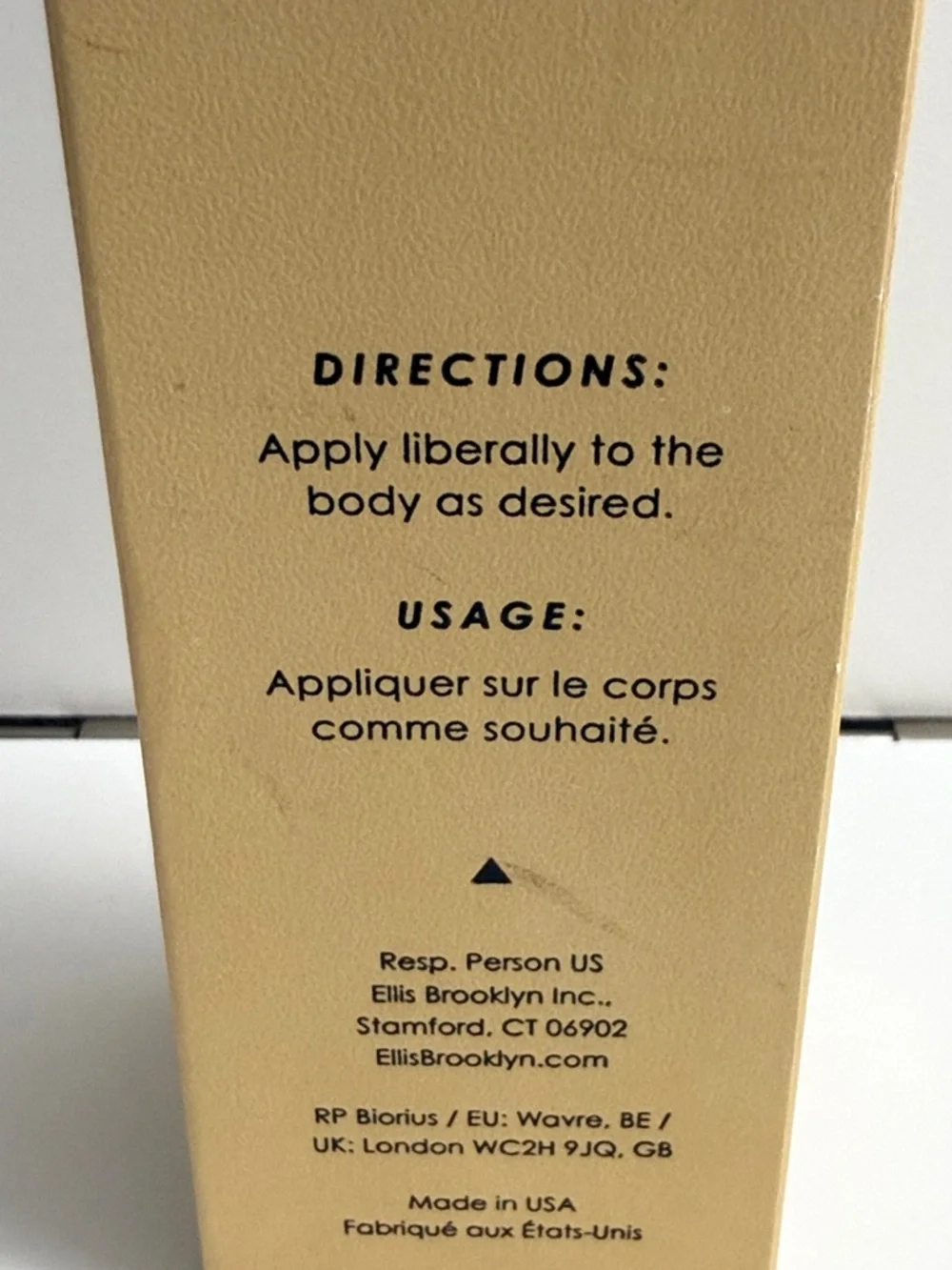 Ellis Brooklyn Vanilla Milk Shimmering Body Oil — Gold - Picture 4 of 4